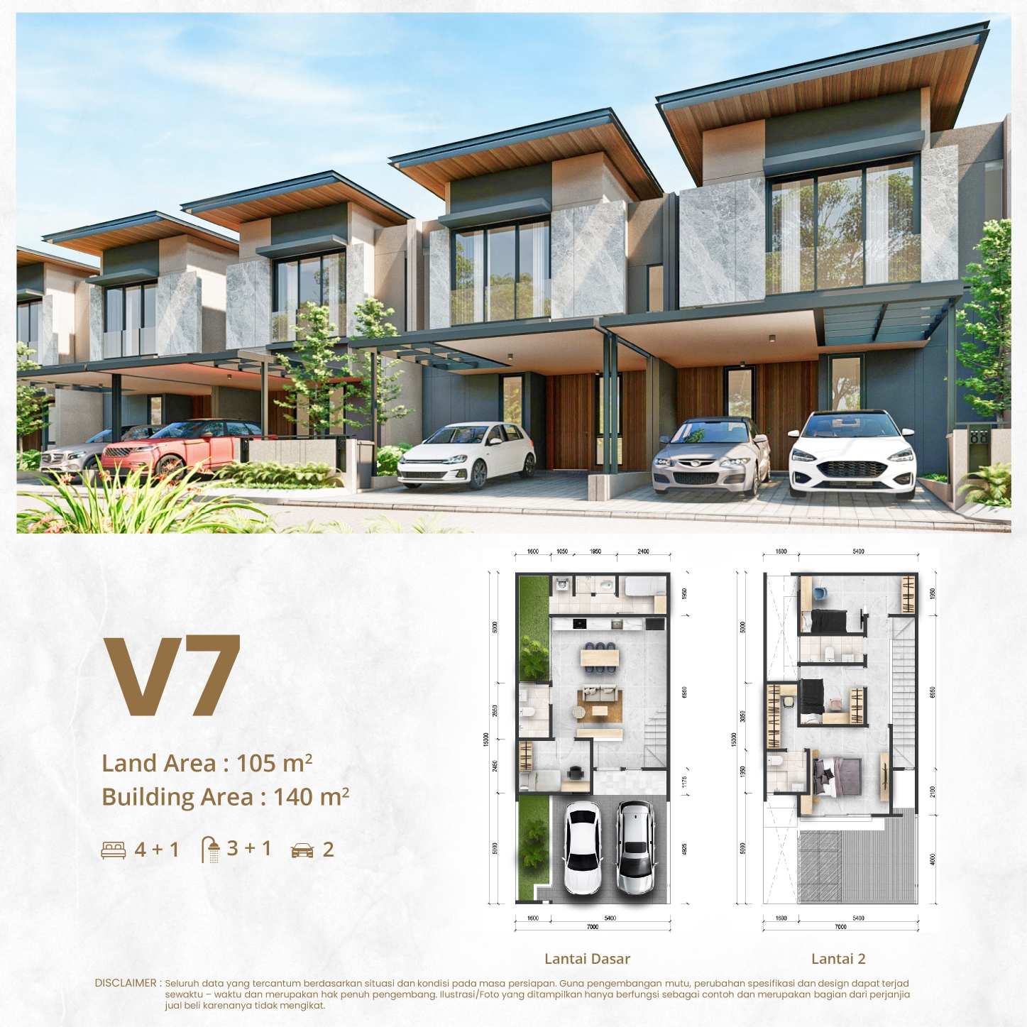 Cluster Vastu JGC Tipe v7